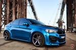 BMW X6 M on Vossen Wheels (VPS-303) 2017 года